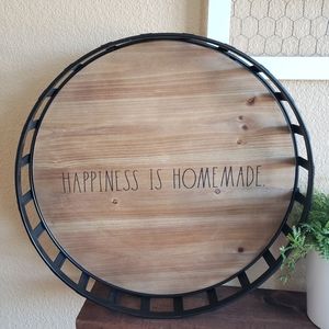 SOLD Rae Dunn Happiness is Homemade tray